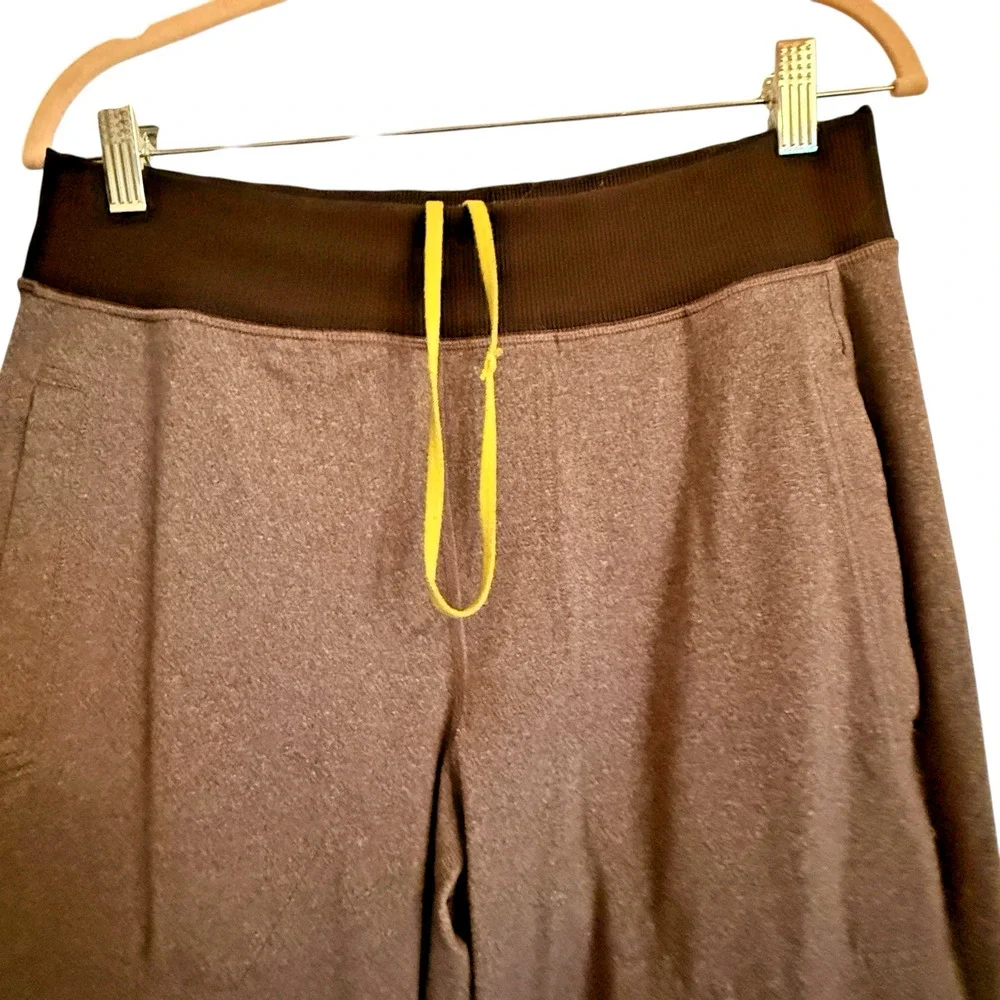 Lululemon Sz M‎ Men's Gray Drawstring Trackpants Activewear Sports